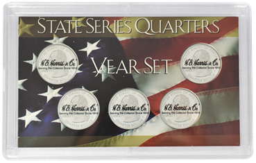 HE Harris State Quarters 5-Hole Frosty Case