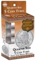 Whitman Round Coin Tubes Retail Packs - Quarter