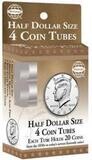 Whitman Round Coin Tubes Retail Packs - Half Dollar