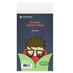 Guardhouse Resealable Bag for Graded Comic Books - 9x14