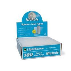 Lighthouse (Numis) Square Tubes -- Nickel Size - Case Lighthouse (Numis) Square Tubes -- Nickel Size - Case