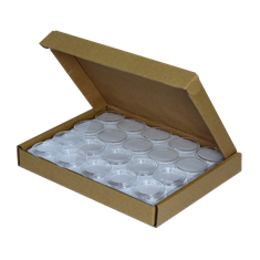 39mm Silver Round size bulk Direct-Fit Guardhouse Capsule - Bulk