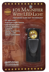 10 X Magnifier with LED Light - Retail Pack