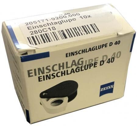 Zeiss Aplanatic-Achromatic Pocket Loupe: (6x)