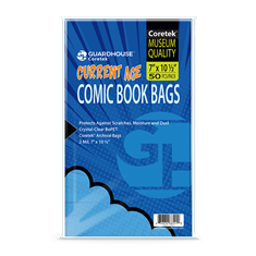 Coretek Comic Book Bag (2mil ) - Current Coretek Comic Book Bag (2mil ) - Current