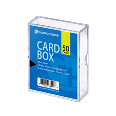 2 Piece Card Box - 50 Count