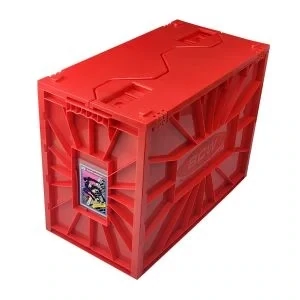 BCW Plastic Comic Book Bin - Short - Red