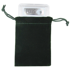 Felt Slab Pouches -- 3x4 - Green - Pack of 25