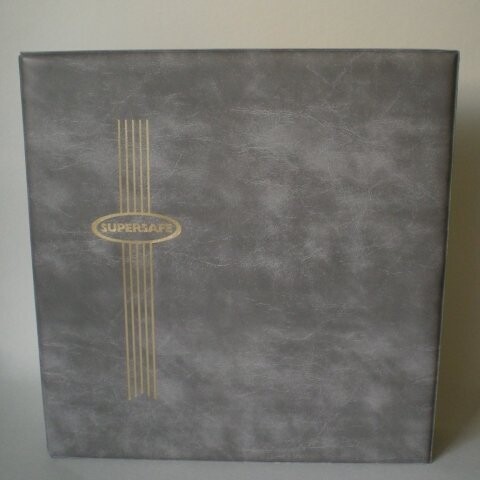 SuperSafe King Size 3 Ring Binder- Grey