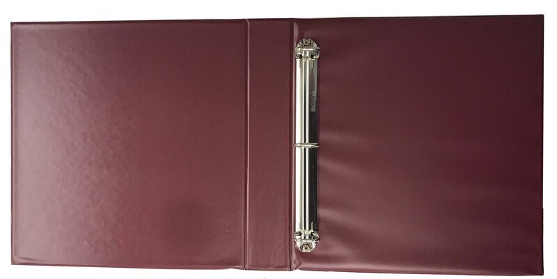 SuperSafe King Size 3 Ring Binder- Red