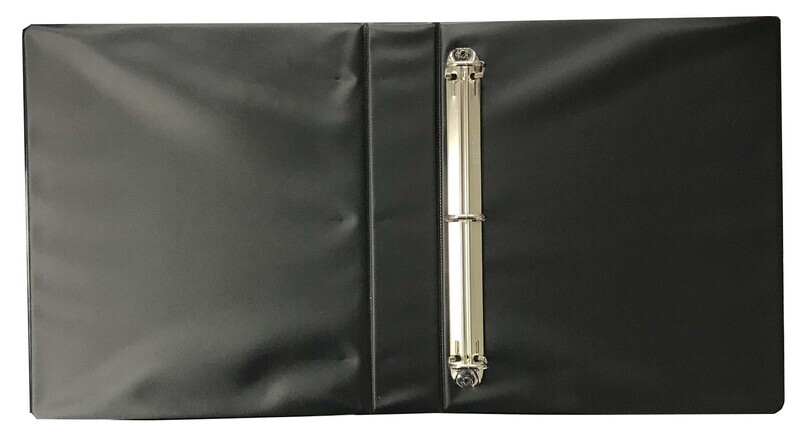 SuperSafe Standard 3 Ring Binder -Black