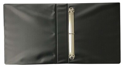 SuperSafe Standard 3 Ring Binder -Black