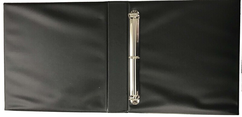 SuperSafe King Size 3 Ring Binder- Black