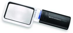 Eschenbach Mobilux LED Illuminated Rectangular Magnifier 50x75mm 4X