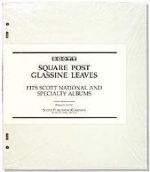 Scott Glassine Interleaving 3-Ring /2-Post Specialty/National