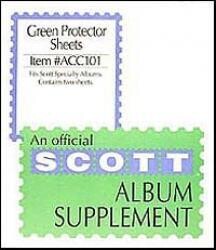 Scott Green Flysheets For 2-Square Post Specialty Binder