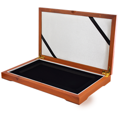 Wood NGC Box - 1 Multi Coin Slab Wood NGC Box - 1 Multi Coin Slab