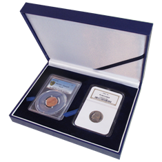 Leatherette Display Box - 2 Slab Universal