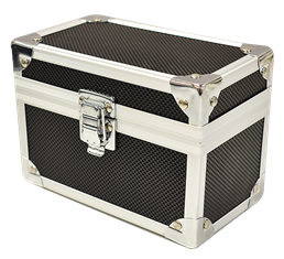 10 Slab Black & Aluminum Box - Solid Top 10 Slab Black & Aluminum Box - Solid Top