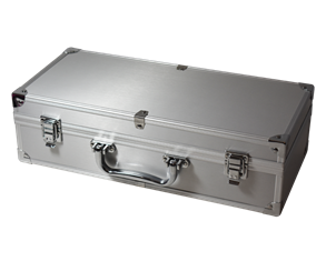 50 Slab Aluminum Box with Handle and Footers 50 Slab Aluminum Box with Handle and Footers