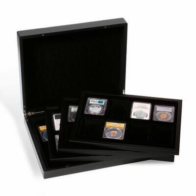 Lighthouse Quattro Deluxe Presentation Case -- 32 Slabs -- Black Lighthouse Quattro Deluxe Presentation Case -- 32 Slabs -- Black