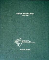 Intercept Shield Album: Indian Head Cents 1857-1909