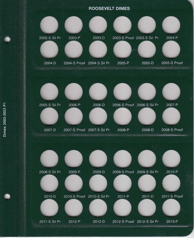 Intercept Shield Album: Roosevelt Dimes 2003-Date