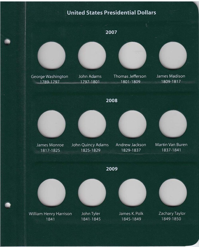 Intercept Shield Album: Presidential Dollars Date Set