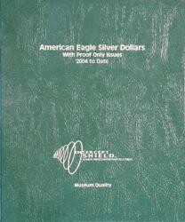 ntercept Shield Album: American Eagle Silver Dollars 2004-2012 (w/PR)