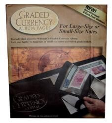 Whitman Premium Currency Album Refill Pages - Graded Notes