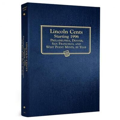 Whitman Album Lincoln Cents 1996-2024