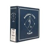 BCW 3" Album - Baseball Card Collection - Blue