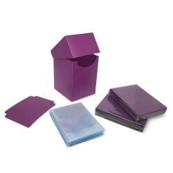 BCW Combo: Deck Box, Deck Guards, Inner Sleeves -- Mulberry BCW Combo: Deck Box, Deck Guards, Inner Sleeves -- Mulberry
