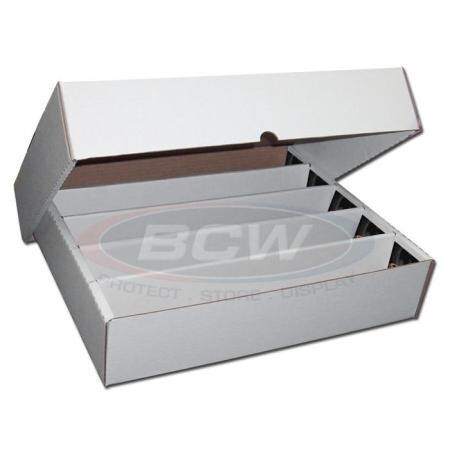 BCW Trading Card Box -- 5000 Count (Super Monster/Full Lid Box) - Bundle of 25