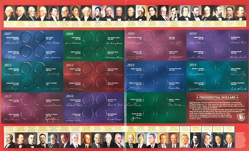 Littleton Folder Presidential Dollars Deluxe Presentation
