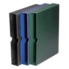 Premium Slipcase for Stock books - Blue