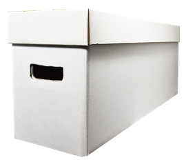 Guardhouse Long Corrugated Comic Book Storage Box and Lid