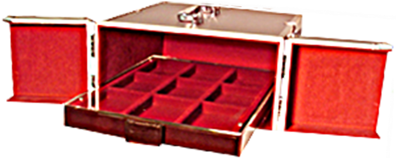 Aluminum 3-5 Tray Case