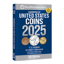 2025 Blue Book, Handbook of US Coins