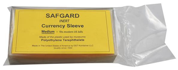 Safgard Medium Currency Sleeve