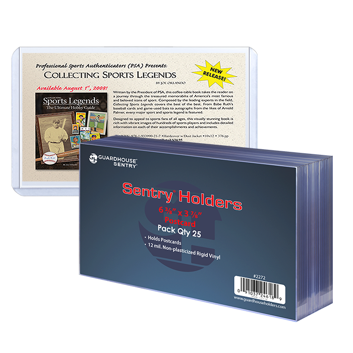 Photo and Post Card Sentry Holders - 6 3/8 x 3 7/8