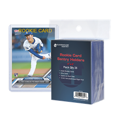 Guardhouse Topload Card Holder - Rookie Imprinted
