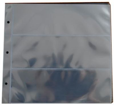 Littleton 3-Pocket Small Size Currency Pages (10 pack) Littleton 3-Pocket Small Size Currency Pages (10 pack)