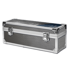 Falcon Series 20 Slab Box - Clear Top - Graphite