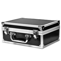 Falcon Series 36 Slab Box - Front Handle - Diamond Pattern / Black