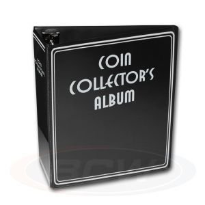 BCW 3" Album - Coin Collectors - Black