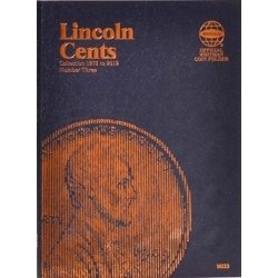 Whitman Folder 9033: Lincoln Cents No. 3, 1975-2013