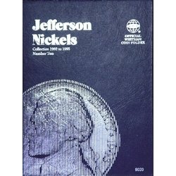 Whitman Folder 9039: Jefferson Nickels No. 2, 1962-1995