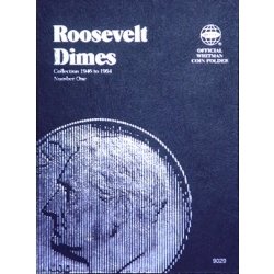 Whitman Folder 9029: Roosevelt Dimes No. 1, 1946-1964 Whitman Folder 9029: Roosevelt Dimes No. 1, 1946-1964