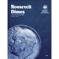 Whitman Folder 9034: Roosevelt Dimes No. 2, 1965-2004